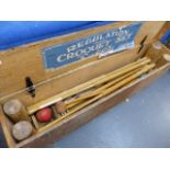 A CROQUET SET.