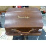 A RARE BLICKENSDERFER No7 TYPEWRITER CONTAINED IN ORIGINAL WOODEN CASE.