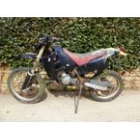 MOTORCYCLE. A 200cc. SUZUKI TRIALS MOTORBIKE. (NO DOCUMENTS)