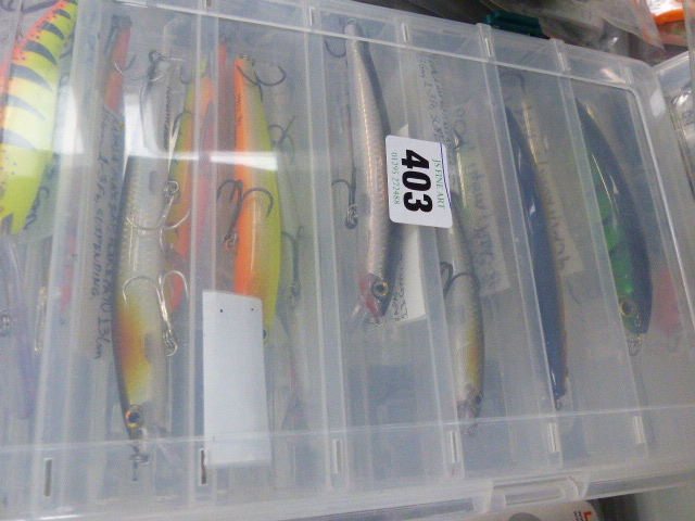 A LARGE COLLECTION OF FISHING LURES, HOOKS AND OTHER EQUIPMENT. (QTY) (F) - Image 5 of 10