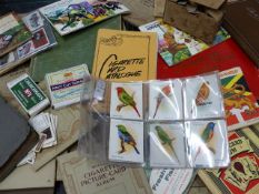 AN EXTENSIVE COLLECTION OF CIGARETTE CARDS AND SILKS, LOOSE AND IN ALBUMS. (QTY)