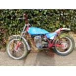 MOTORCYCLE: BULTACO 350cc TRIAL MOTORBIKE. NO REGISTRATION, ENGINE No. JM1590217.