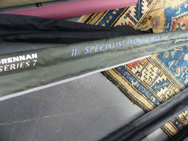 FISHING RODS TO INCLUDE DRENNAN 15' AND 11' MATCH ULTRALIGHT-FEEDER, 11' SPECIALIST AVON, A JW YOUNG - Image 13 of 19