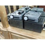 TWO GOOD QUALITY KODAK S A V 2020 SLIDE PROJECTORS,ETC.