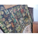 A DECOUPAGE SCREEN.