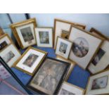 A QUANTITY OF VICTORIAN BAXTER PRINTS.