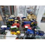 A COLLECTION OF TOY CARS.