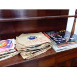 A COLLECTION OF JAZZ AND OTHER RECORDS.