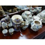 NORITAKE COFFEE SET AND A BOOTHS TEASET.