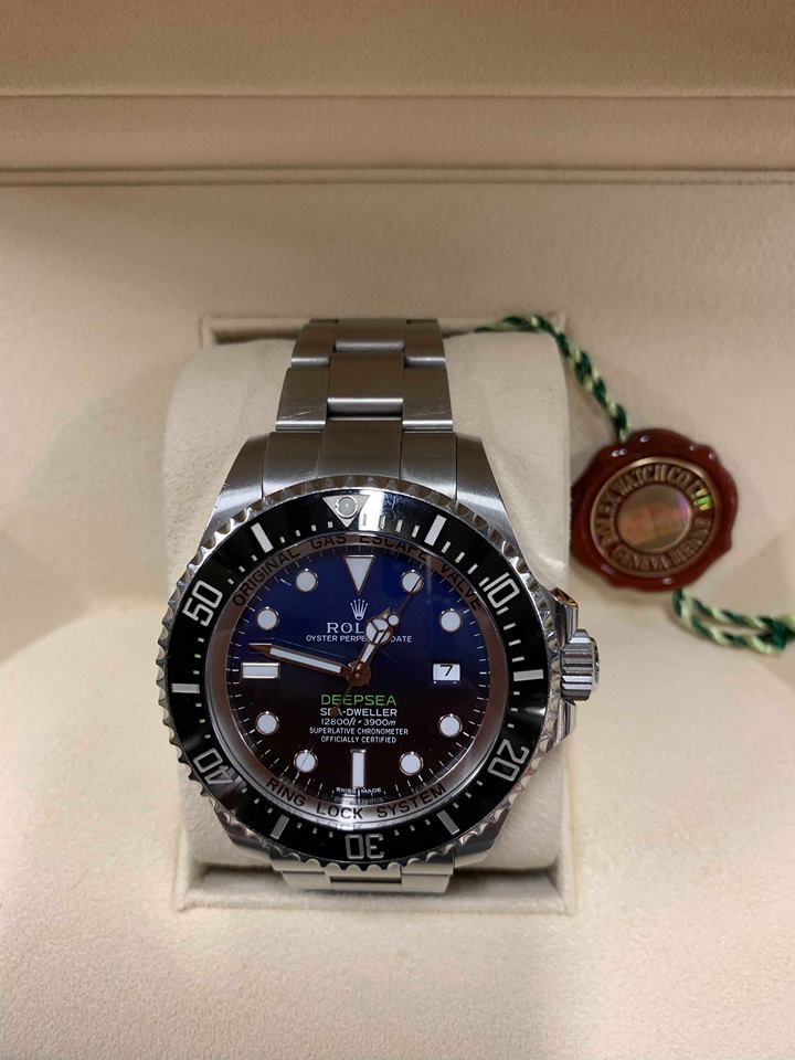 A GENTS ROLEX DEEPSEA, COMPLETE WITH ORIGINAL BOX AND PAPERS. - Image 11 of 41