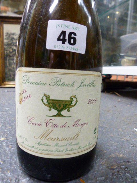 WINE. DOMAINE PATRICK JAVILLIER COVEE TETE DE MURGER MEOSAULT 2000. 6 BOTTLES. - Image 2 of 5