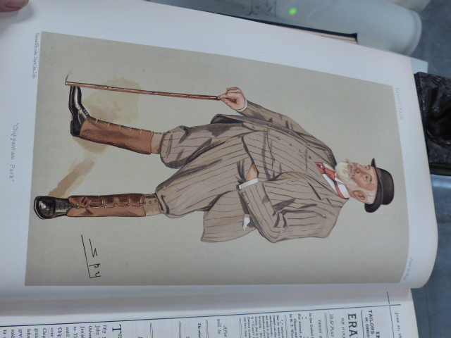 A GREEN CLOTH BOUND ANNUAL OF VANITY FAIR FOR 1894 CONTAINING CARTOONS TOGETHER WITH FURTHER - Image 19 of 69