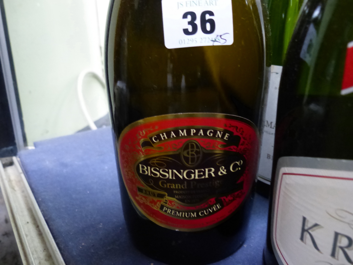 CHAMPAGNE AND WINE. KRITTER BRUT, BISSANGER GRAND PRESTIGE, JOSEPH LORIOT-PAGIEL, ANDRE DELORME - Image 2 of 6