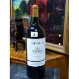 WINE. A MAGNUM OF SEGLA MARGAUX 2010. 150ML.