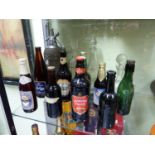 A SMALL QTY OF LIMITED EDITION ALES, A TAYLOR'S STOUT WITH ESA/142 WARNING LABEL, A SODA SYPHON,
