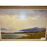 W.R.JENNINGS. (1027-2005) THE SOUND OF RASSAY, SIGNED OIL ON CANVAS. 51 X 776CMS.