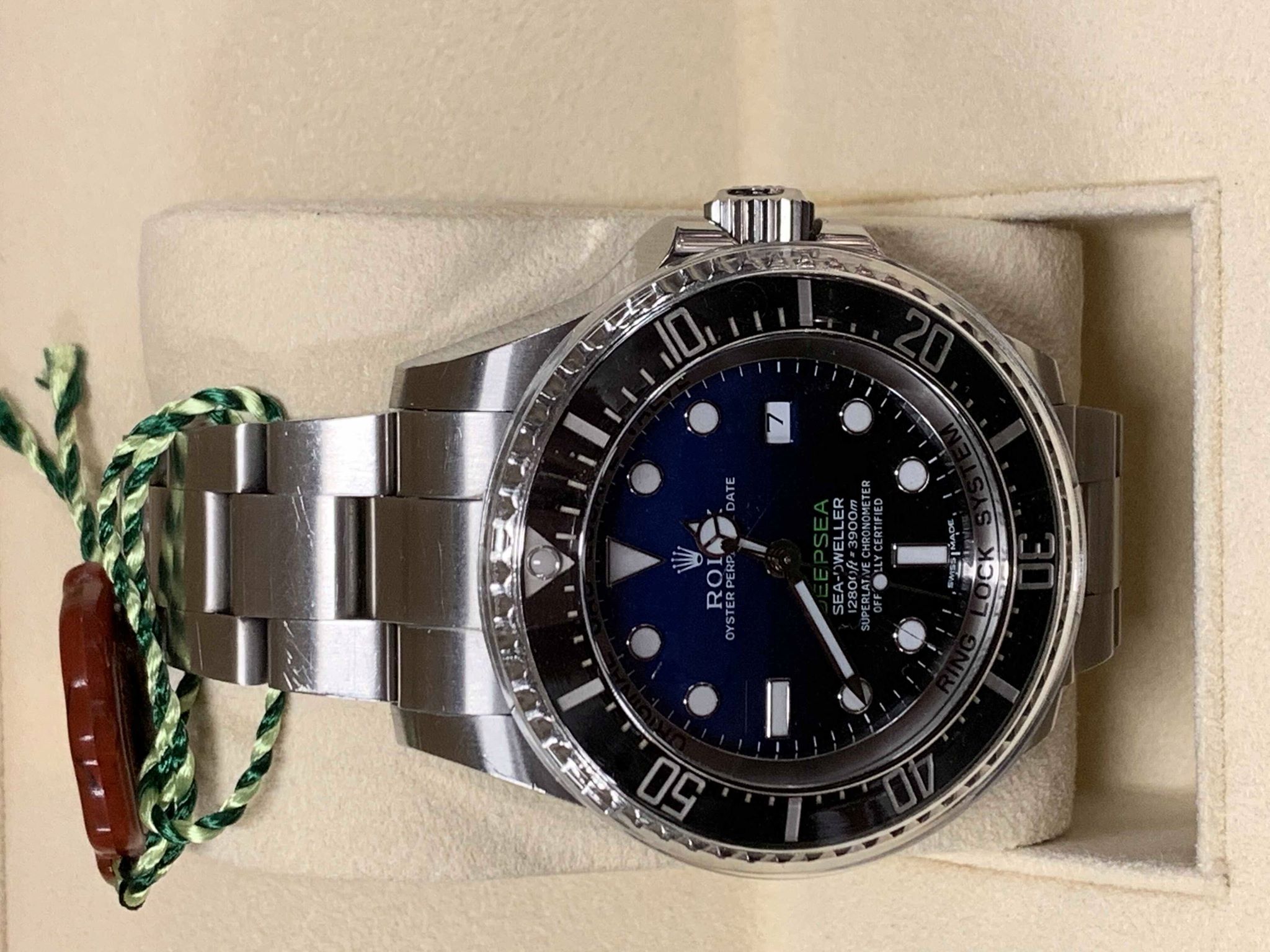 A GENTS ROLEX DEEPSEA, COMPLETE WITH ORIGINAL BOX AND PAPERS. - Image 26 of 41
