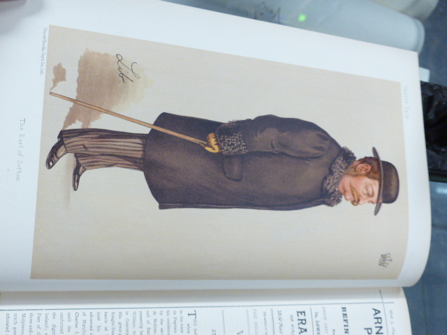 A GREEN CLOTH BOUND ANNUAL OF VANITY FAIR FOR 1894 CONTAINING CARTOONS TOGETHER WITH FURTHER - Image 13 of 69