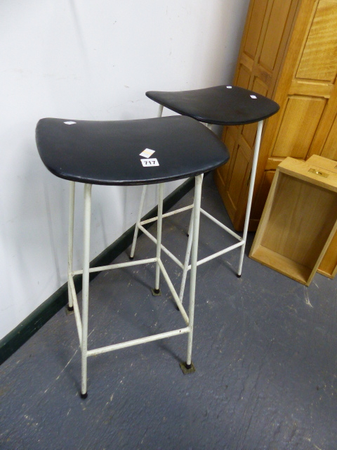 FOUR MID CENTURY STOOLS BY.... - Image 2 of 3