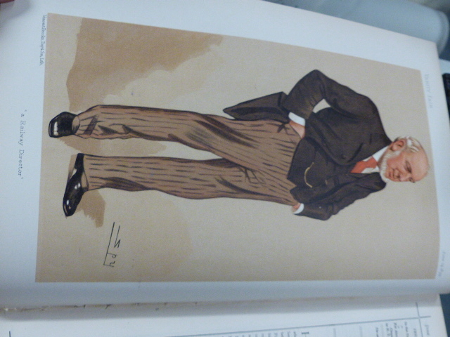 A GREEN CLOTH BOUND ANNUAL OF VANITY FAIR FOR 1894 CONTAINING CARTOONS TOGETHER WITH FURTHER - Image 18 of 69