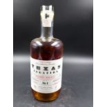 WHISKEY. TEXAS LEGATION BOURBON WHISKEY NO.1. 1 BOTTLE.