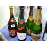 CHAMPAGNE AND WINE. KRITTER BRUT, BISSANGER GRAND PRESTIGE, JOSEPH LORIOT-PAGIEL, ANDRE DELORME