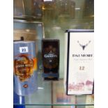 WHISKY. THE DALMORE SINGLE HIGHLAND MALT, WILLIAM GRANT HERITAGE RESERVE AND CHIVAL REGAL PREMIUM,