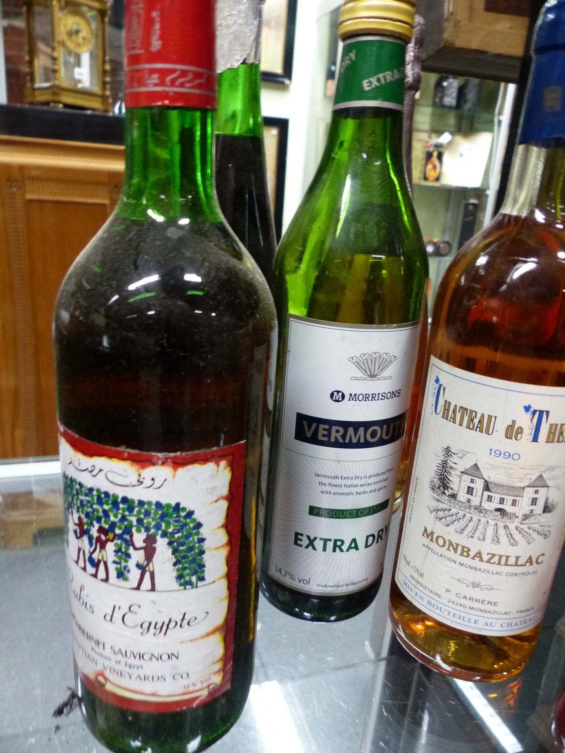 MIXED WINES AND LIQUEURS. 9 BOTTLES. - Image 2 of 3