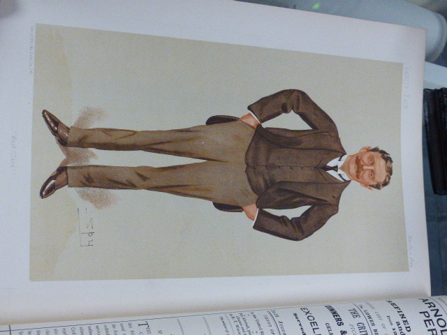 A GREEN CLOTH BOUND ANNUAL OF VANITY FAIR FOR 1894 CONTAINING CARTOONS TOGETHER WITH FURTHER - Image 8 of 69