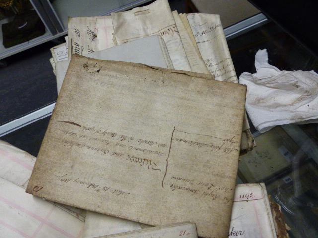 A COLLECTION OF 19TH.C.VELLUM PARCHMENT MORTGAGES, CONVEYANCES, LEASES, ASSIGNMENTS AND OTHER - Image 8 of 13