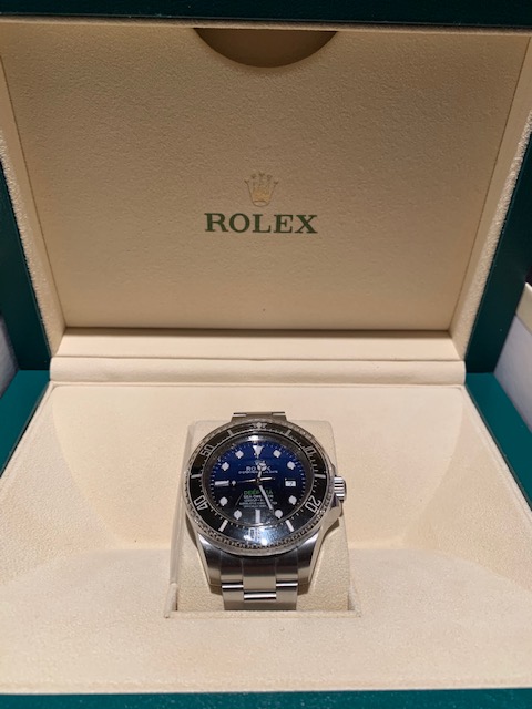 A GENTS ROLEX DEEPSEA, COMPLETE WITH ORIGINAL BOX AND PAPERS. - Image 2 of 41