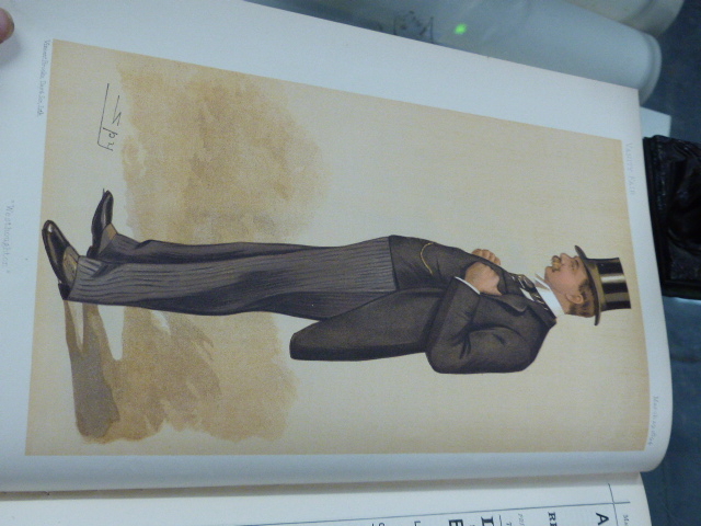 A GREEN CLOTH BOUND ANNUAL OF VANITY FAIR FOR 1894 CONTAINING CARTOONS TOGETHER WITH FURTHER - Image 10 of 69