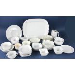 Group of (14) platters, various sizes. Provenance: Studio Props of Martha Stewart.