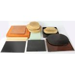 Group of wood surfaces. Provenance: Studio Props of Martha Stewart.