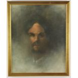 Charles Kolnik, portrait, oil on canvas, signed upper left, verso "Claude Debussy / C. Kolnik /