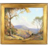 Frederick Ballard Williams (1871-1956), Blue Ridge Mountain landscape, oil on canvas, signed, 25"