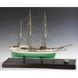 Ship model of 'The Wanderer', built by Harry Connell, disciple and friend of Peter Ness (1890-1976),