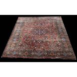 Semi-antique Persian rug, 5' x 7". Provenance: Salem, Massachusetts collection.