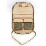 Stratton Art Deco Cosmetic Case incl. 2 compacts & lipstick holder