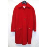 Ladies Windsmoor Red Wool Coat, size 12