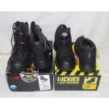 Pair Mens Blackrock Panther Boots & Pair Dickies Fury Hiker Boots, both as new in boxes, size 11 (2)