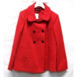 Ladies New Look Red Jacket size 18, new with original tags