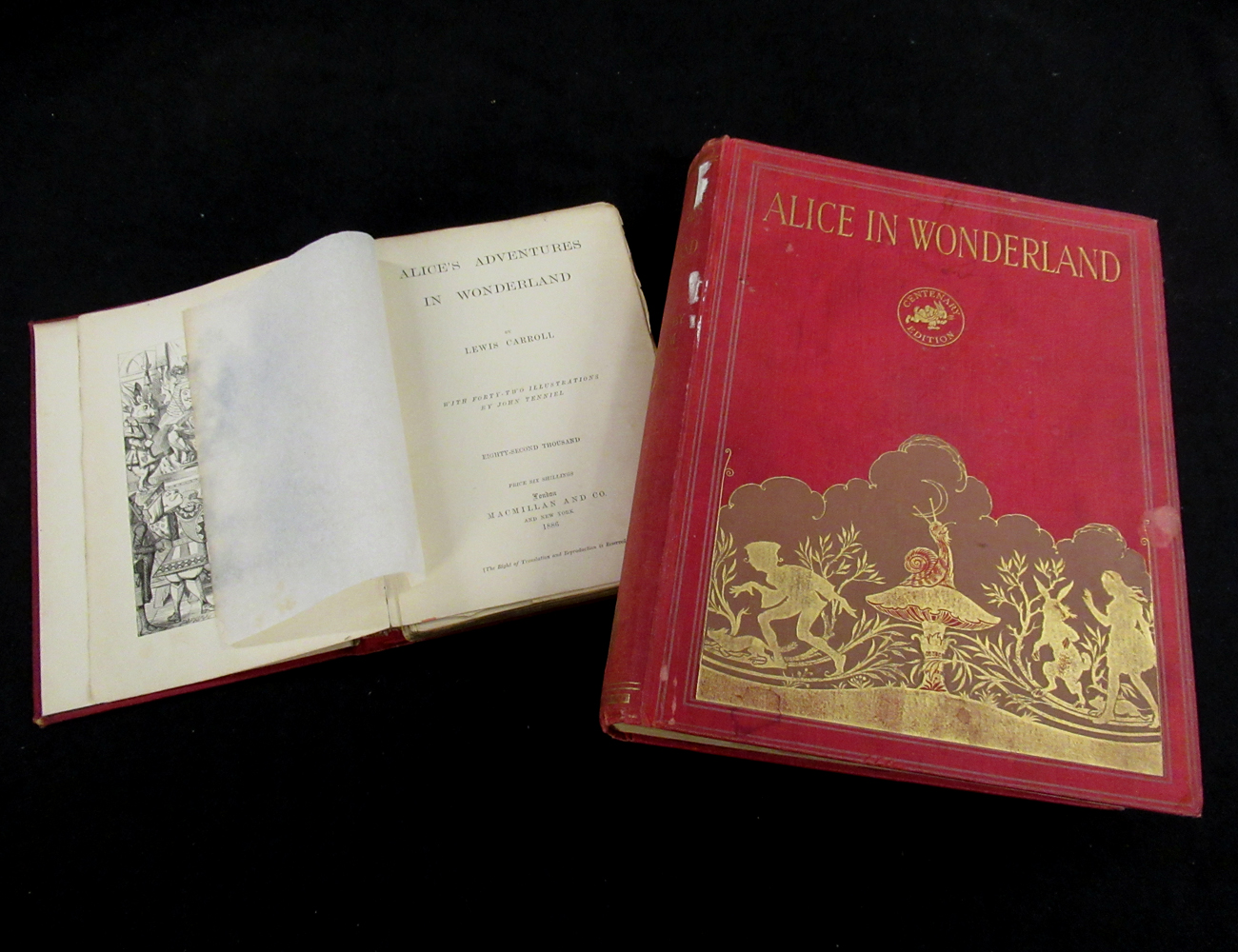 CHARLES LUTWIDGE DODGSON [LEWIS CARROLL]: ALICE'S ADVENTURES IN WONDERLAND, illustrated John