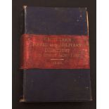 WHITAKER'S NAVAL AND MILITARY DIRECTORY AND INDIAN ARMY LIST 1900, London, J Whitaker & Sons, [