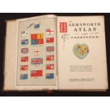 THE HARMSWORTH ATLAS AND GAZETTEER, London, Carmelite House, circa 1910, coloured frontis, 119