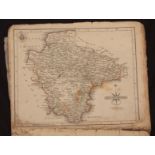 JOHN CARY: CARY'S NEW AND CORRECT ENGLISH ATLAS, London, 1793 reissue (circa 1795, as per