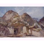 *George Robert Rushton, RI, RBA (1868-1948), watercolour, signed lower right, "Le Beaux", 10 x 15ins