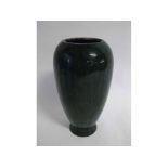 Linthorpe Pottery baluster vase (top ground), 30cms high