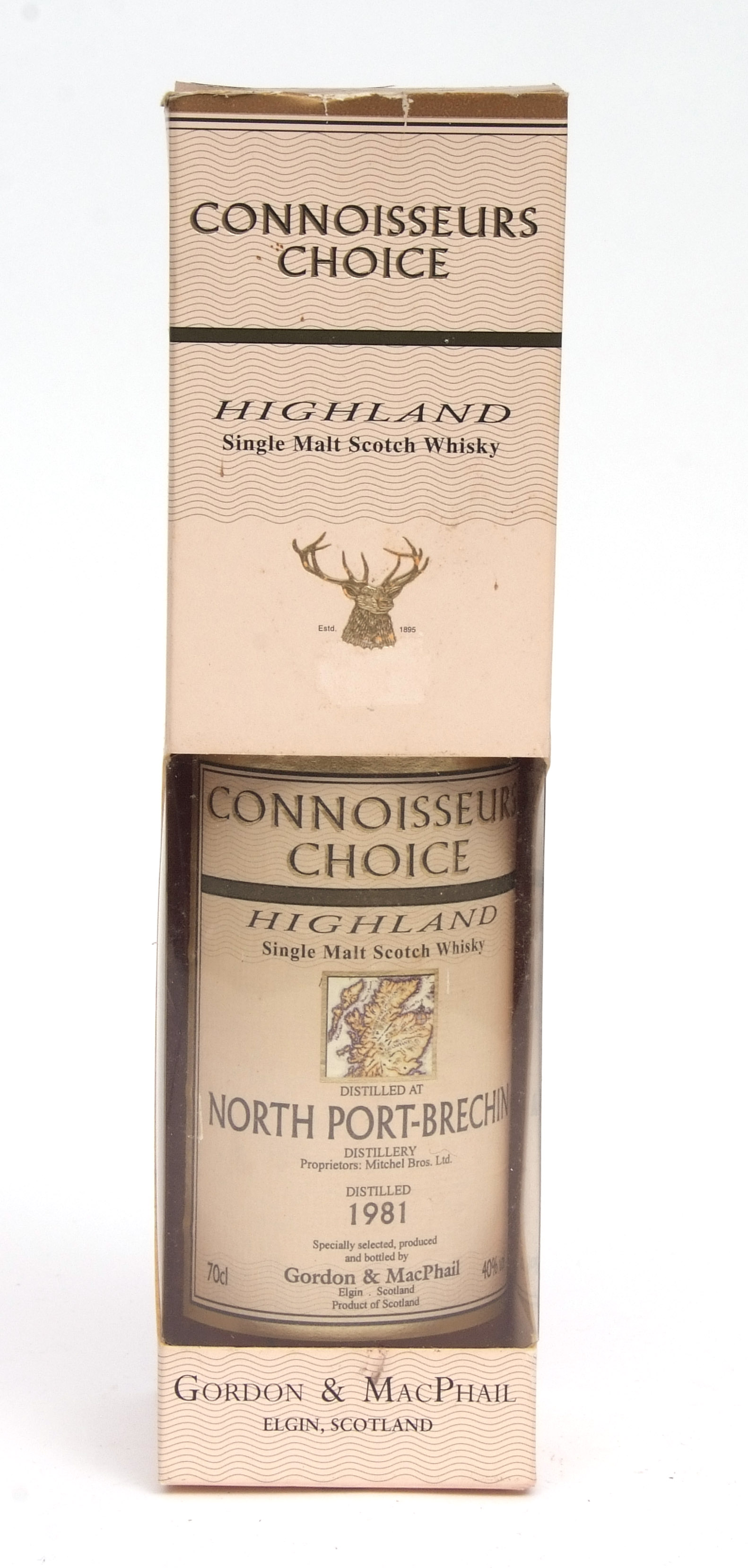 North Port-Brechin Highland single malt Scotch Whisky, distilled 1981, bottled 2000, 70cl, 40%