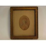 18th/19th century English School, Portrait of Catherine Sullivan, 9 x 7cms